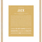 Jack | Name Art Print