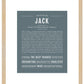Jack | Name Art Print