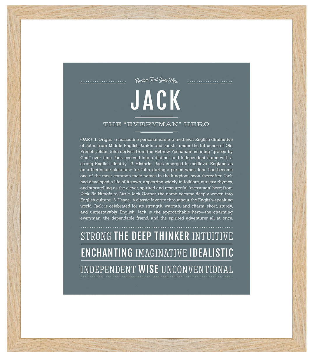 Jack | Name Art Print