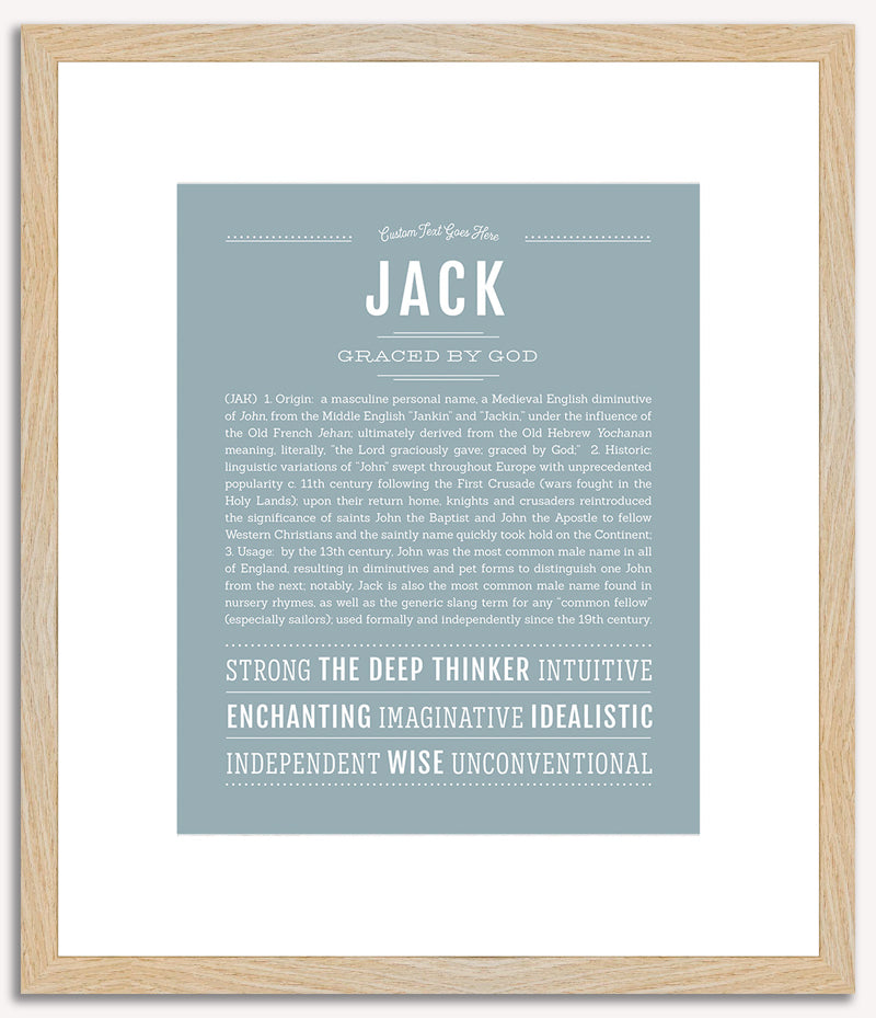 Jack | Name Art Print