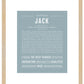 Jack | Name Art Print