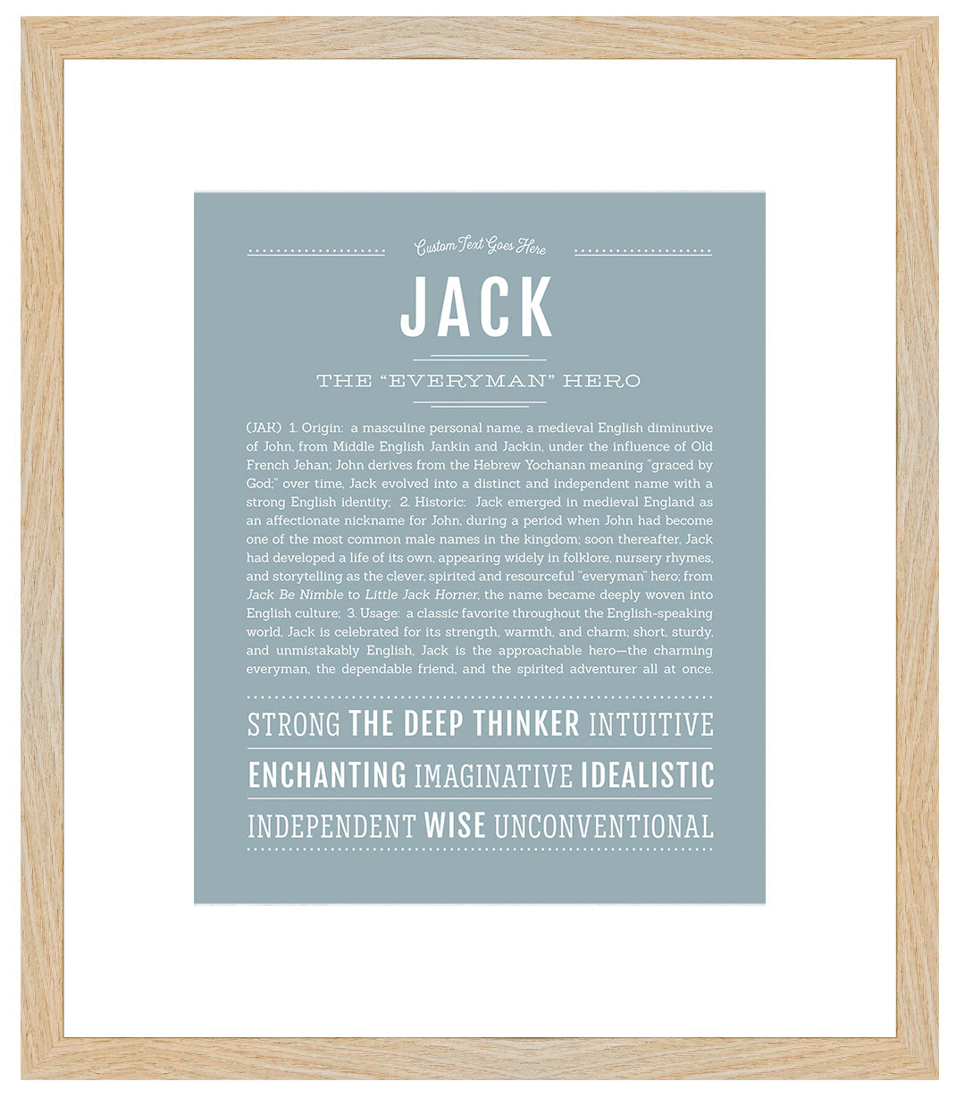 Jack | Name Art Print