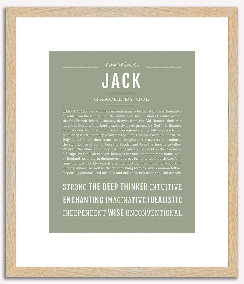 Jack | Name Art Print