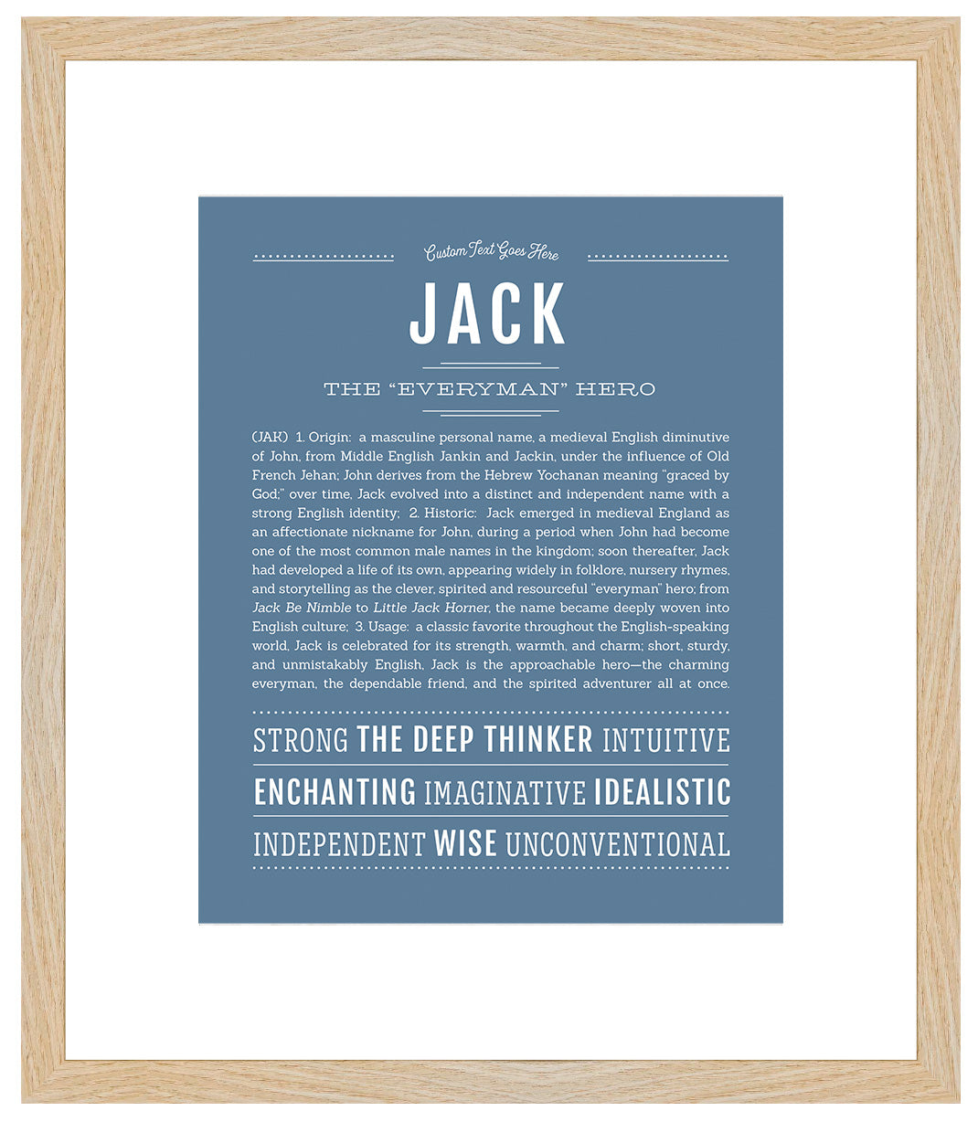 Jack | Name Art Print