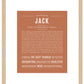 Jack | Name Art Print