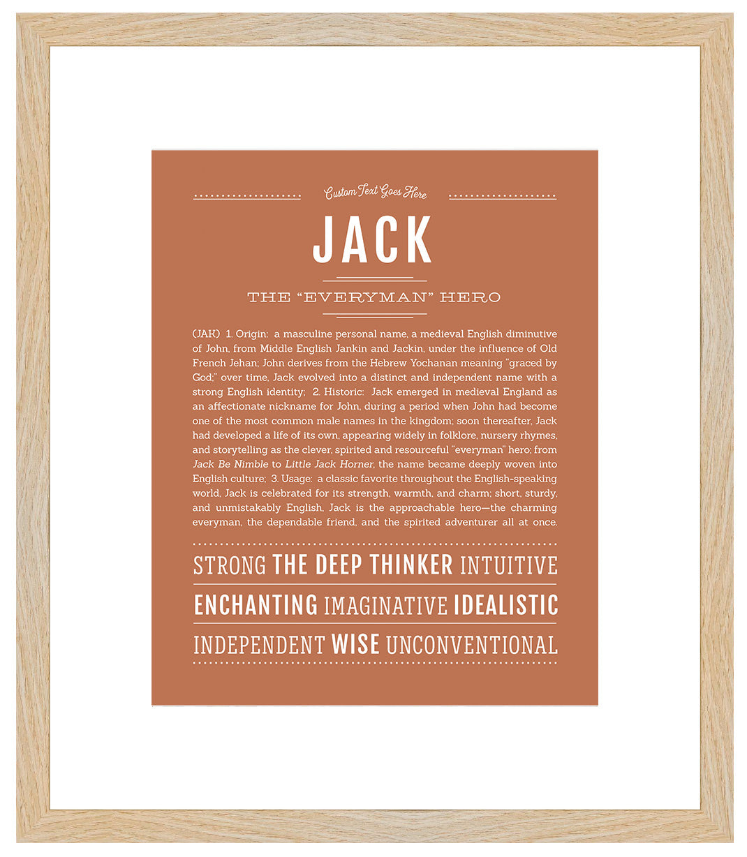 Jack | Name Art Print