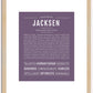 Jacksen | Name Art Print