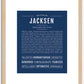 Jacksen | Name Art Print