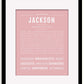 Frame Options | Dusty Rose | Black Frame, Matted