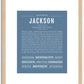 Jackson | Name Art Print