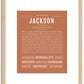 Jackson | Name Art Print