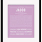 Frame Options | Lilac | Black Frame, Matted