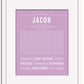 Frame Options | Lilac | White Frame, Matted