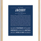 Jacoby | Name Art Print