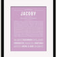 Frame Options | Lilac | Black Frame, Matted