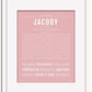 Frame Options | Dusty Rose | White Frame, Matted