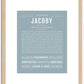 Jacoby | Name Art Print