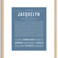 Jacquelyn | Name Art Print