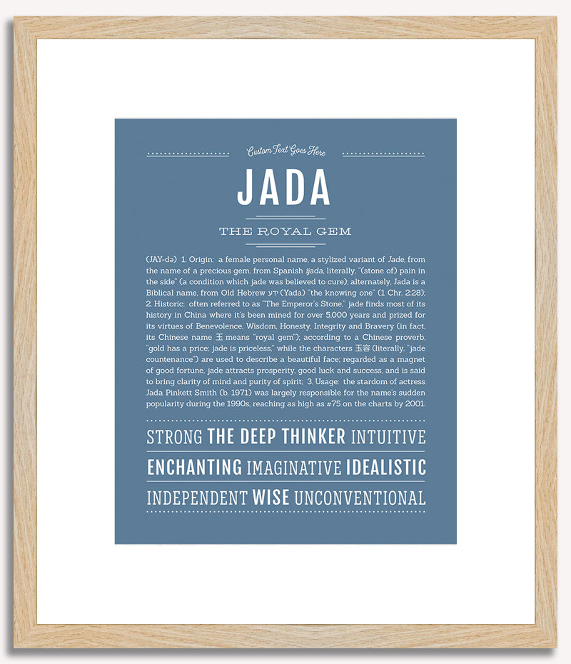 Jada | Name Art Print