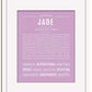 Frame Options | Lilac | White Frame, Matted