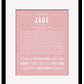 Frame Options | Dusty Rose | Black Frame, Matted