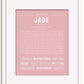 Frame Options | Dusty Rose | White Frame, Matted