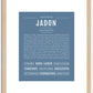 Jadon | Name Art Print