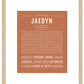 Jaedyn (female) | Name Art Print