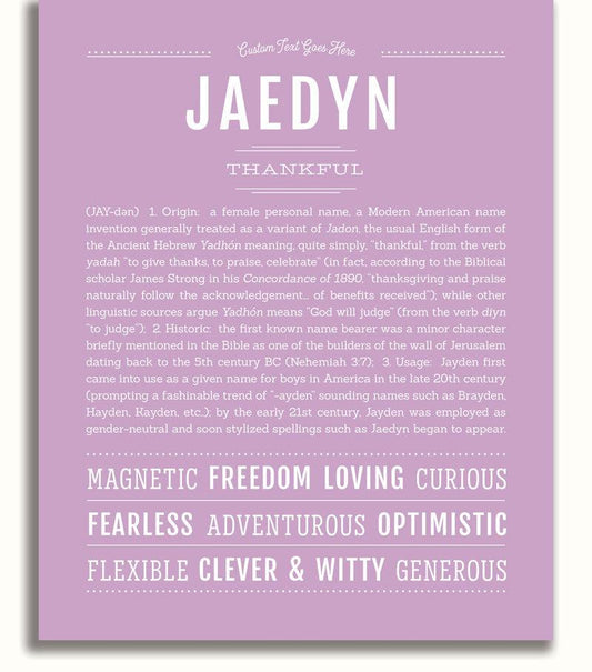 Frame Options | Lilac | No Frame