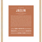 Jaelin | Name Art Print