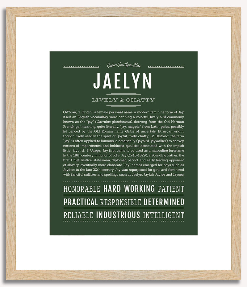 Jaelyn | Name Art Print