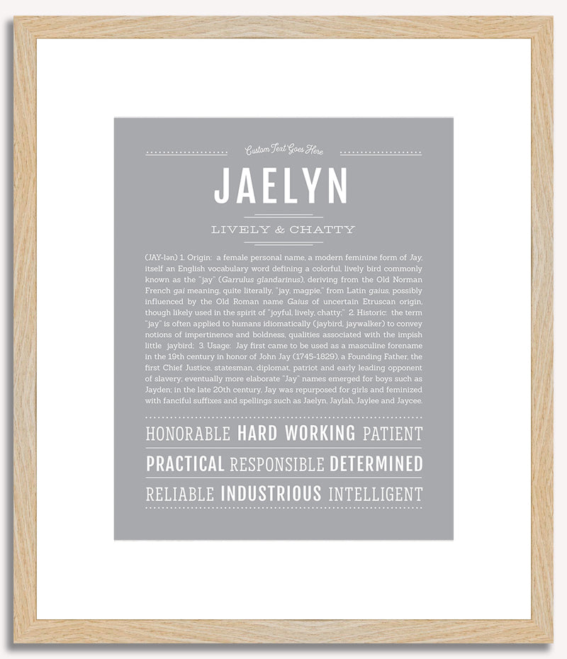 Jaelyn | Name Art Print