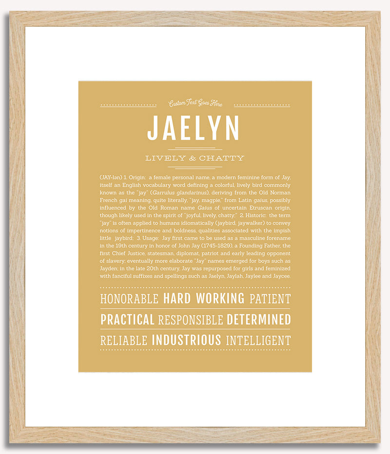 Jaelyn | Name Art Print