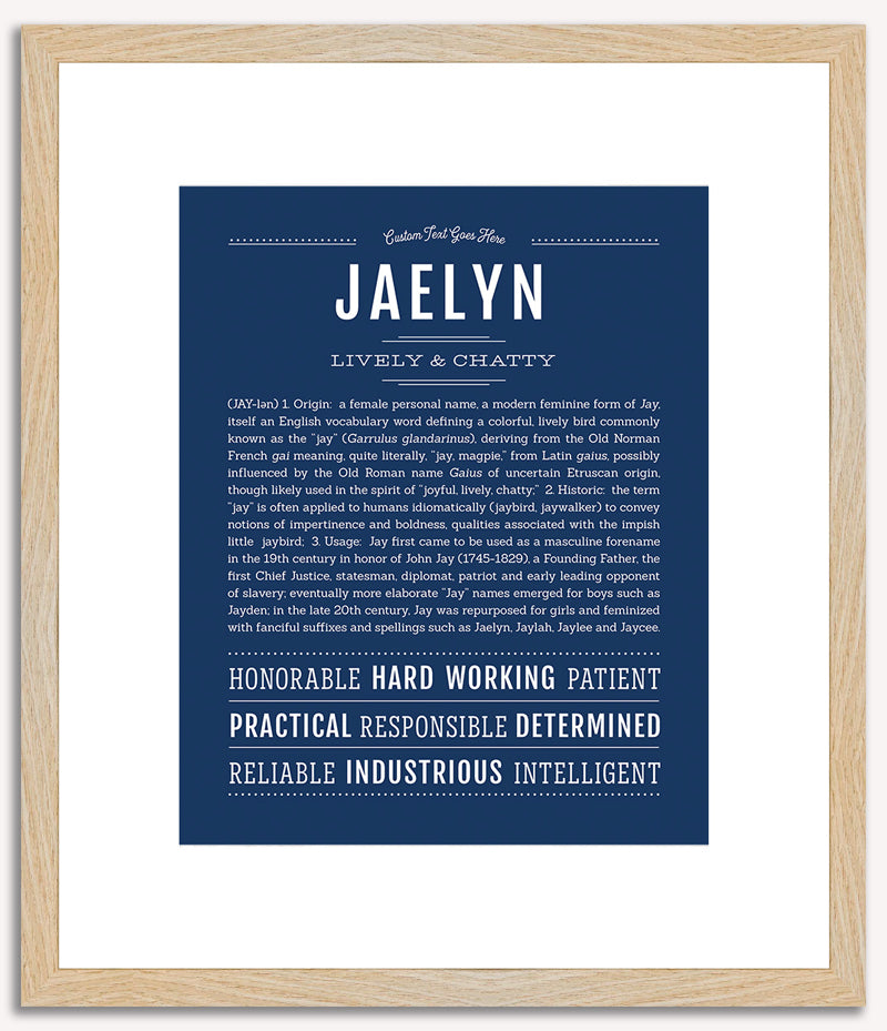 Jaelyn | Name Art Print