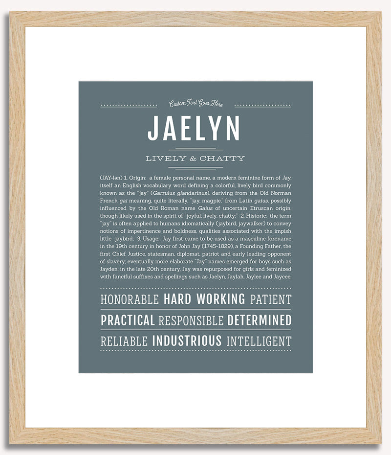 Jaelyn | Name Art Print