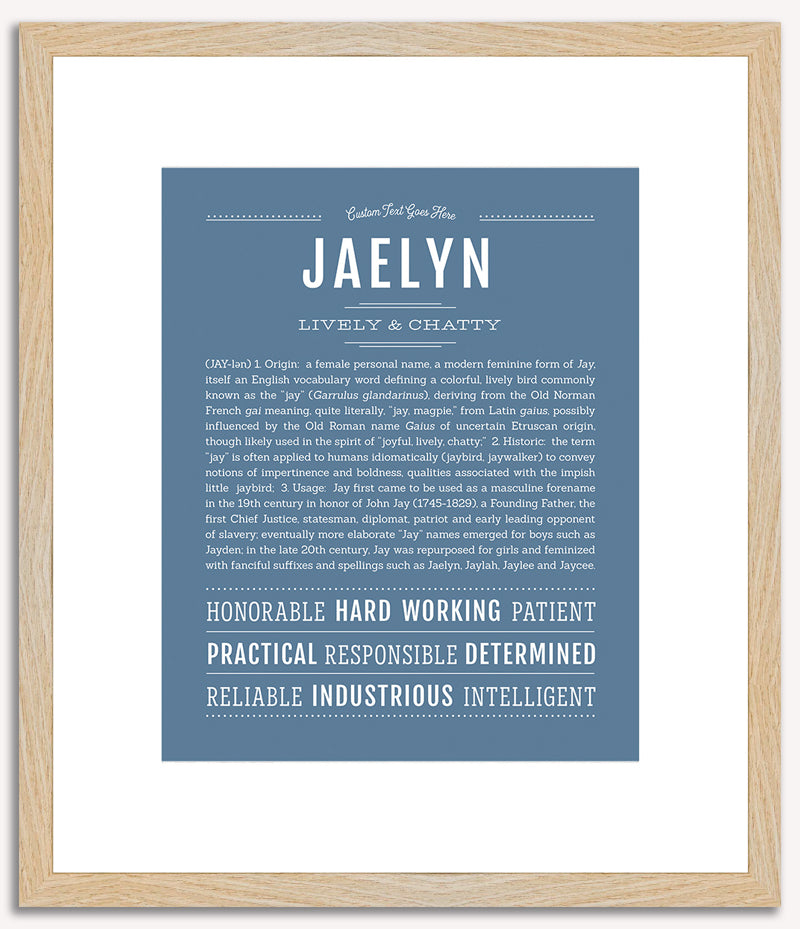 Jaelyn | Name Art Print