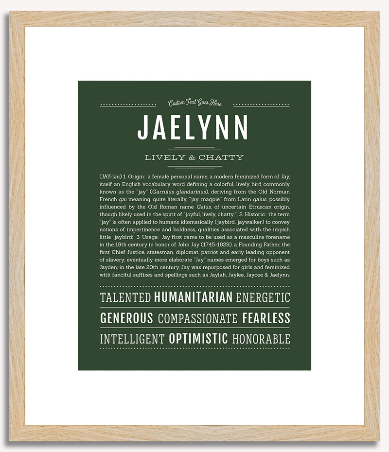 Jaelynn | Name Art Print