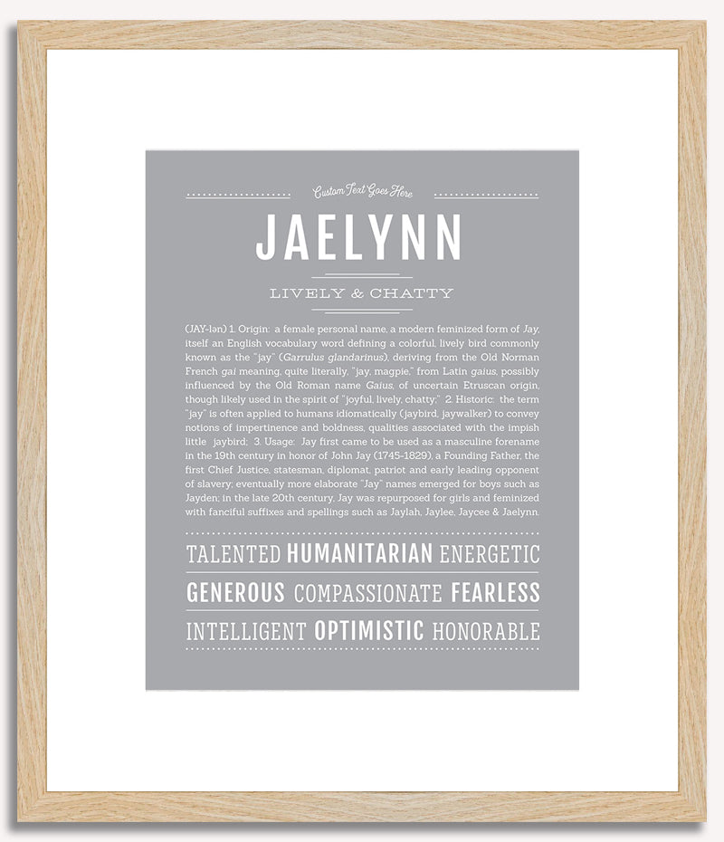 Jaelynn | Name Art Print