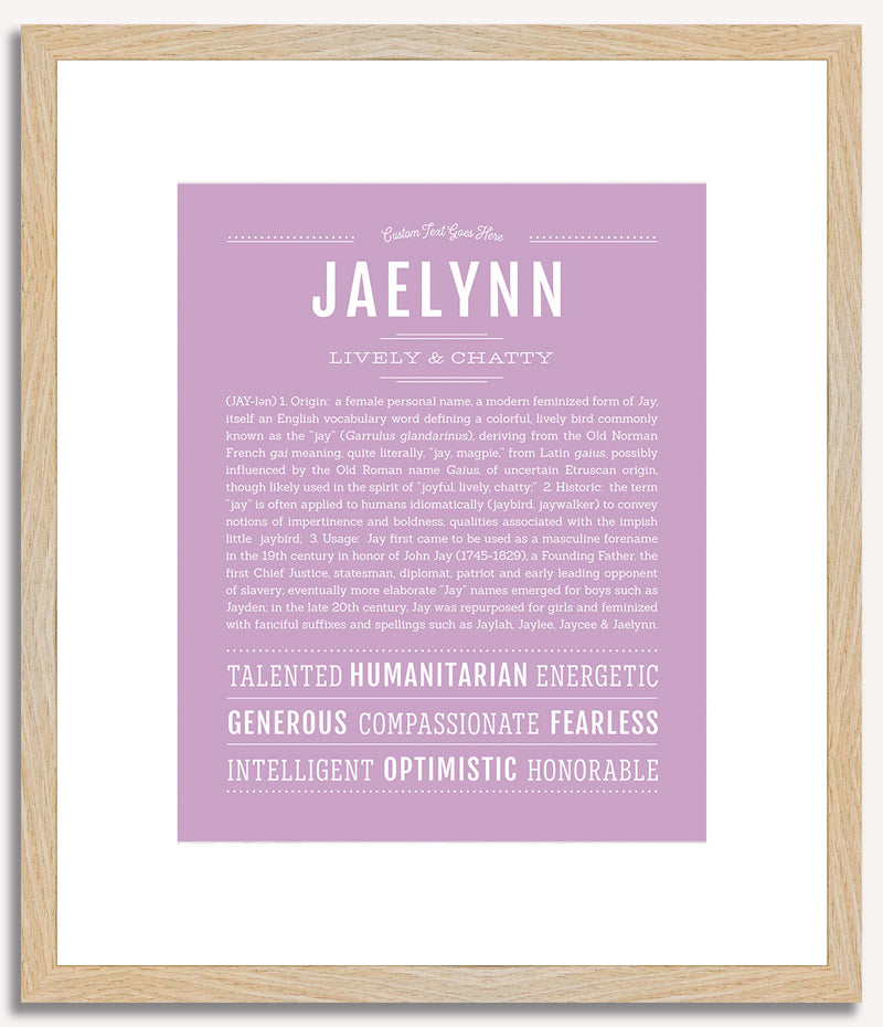 Jaelynn | Name Art Print