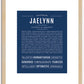 Jaelynn | Name Art Print