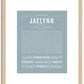 Jaelynn | Name Art Print