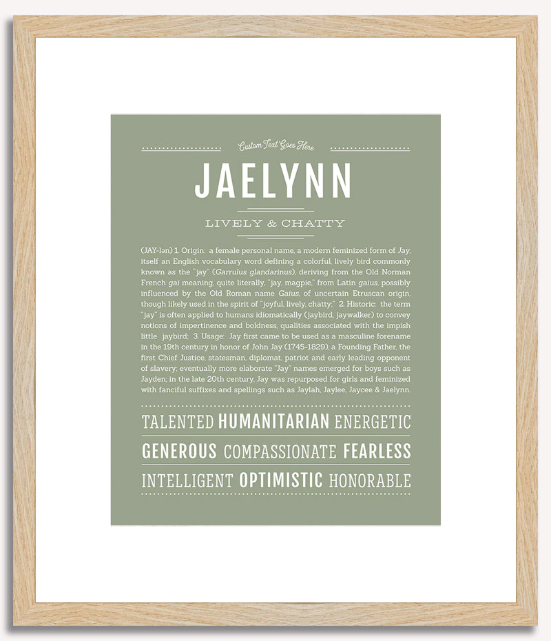 Jaelynn | Name Art Print