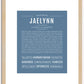 Jaelynn | Name Art Print