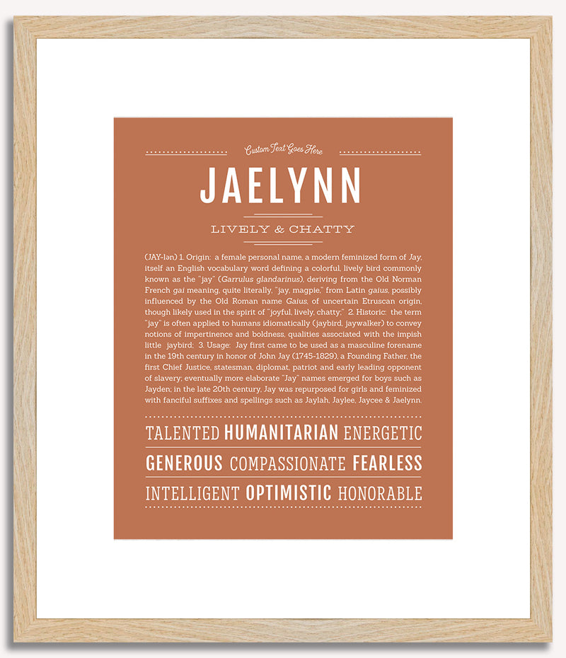 Jaelynn | Name Art Print