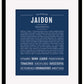 Jaidon | Name Art Print