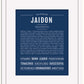 Jaidon | Name Art Print