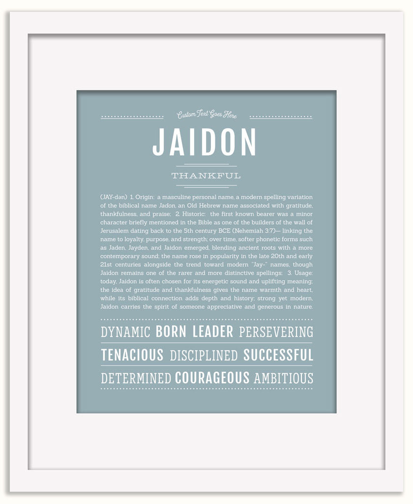 Jaidon | Name Art Print