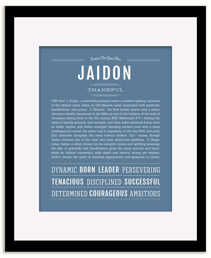 Jaidon | Name Art Print