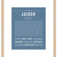 Jaidon | Name Art Print