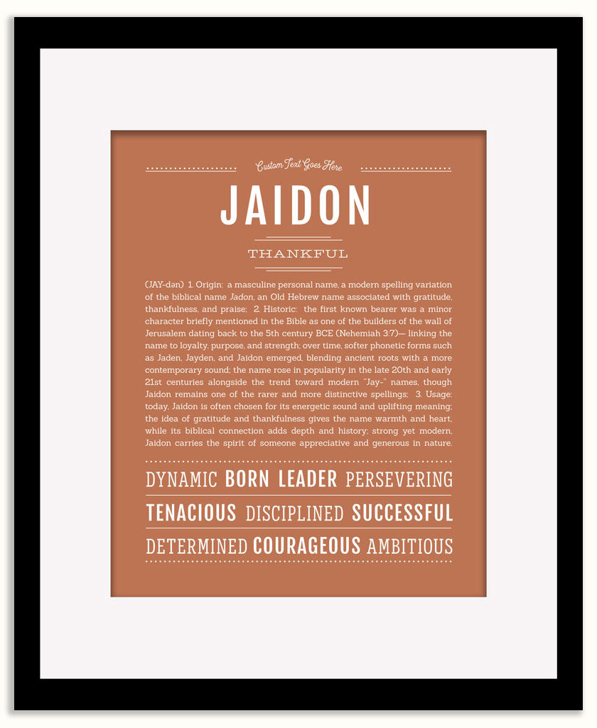 Jaidon | Name Art Print